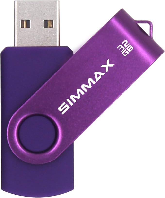 SIMMAX 32GB Memory Stick USB 2.0 Flash Drives - Gambar 5